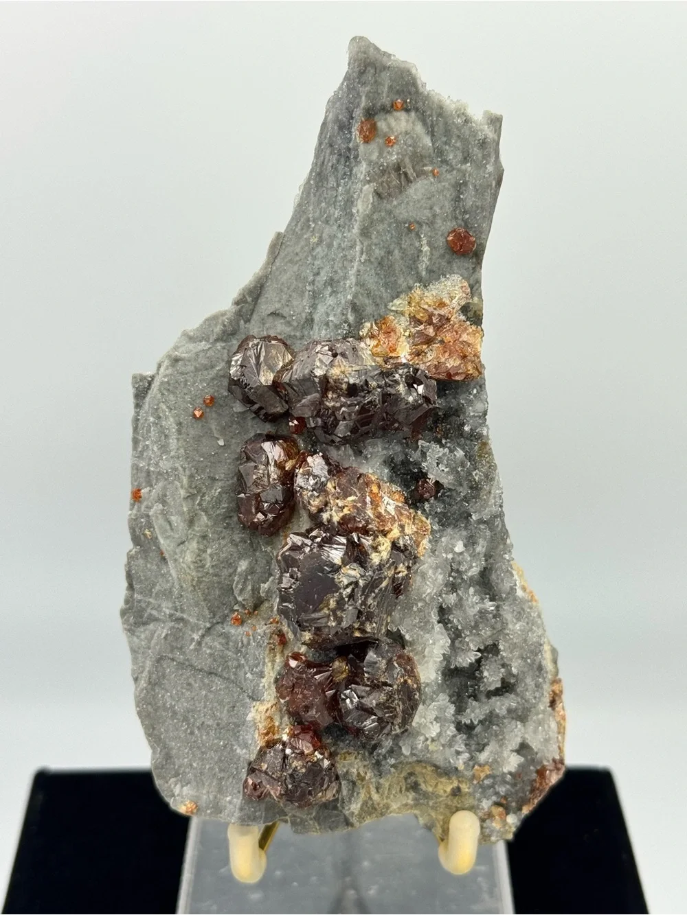 Garnet Crystals on Matrix
